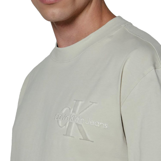 Calvin Klein Ανδρική κοντομάνικη μπλούζα Bristle Monologo Tee